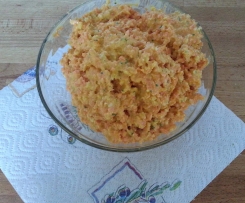 Möhren-Parmesan-Salat