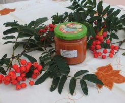 Ebereschenmarmelade mit Bananen und Lebkuchengewürz