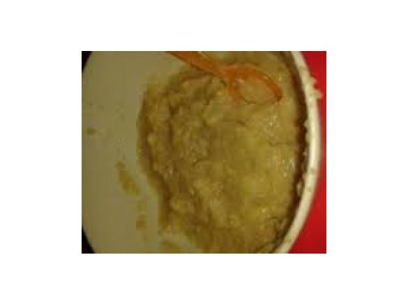 Apfel-Banane-Zwieback Brei