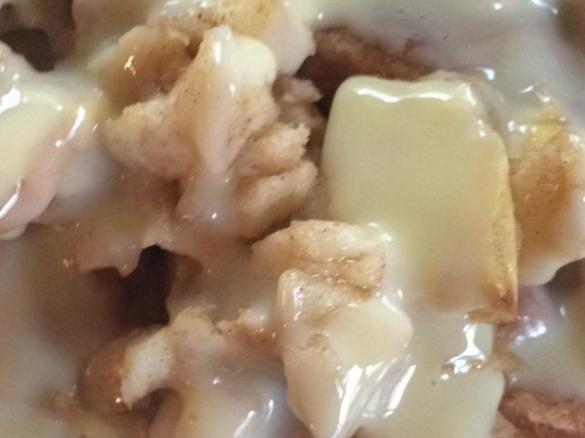 Apfel-Zwieback-Gratin