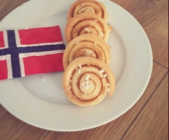 Kanelsnurrer, Zimtschnecken norwegisch