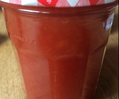 Wassermelonen-Pfirsich-Marmelade
