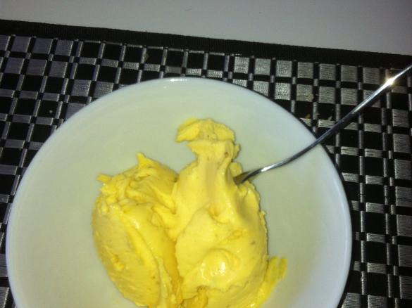 Super schnelles Bananen - Mangoeis