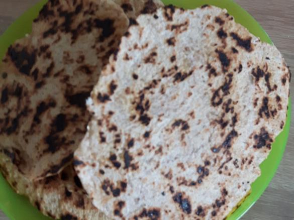 Kleine Fladenbrote WW tauglich  (3 SP das Stück)