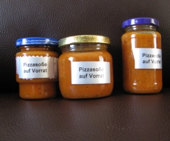  Pizzasoße  auf Vorrat                                                     Rezept des Tages 30.09.2014