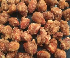 gebrannte Mandeln - ohne Backofen-Nutzung im Nachgang