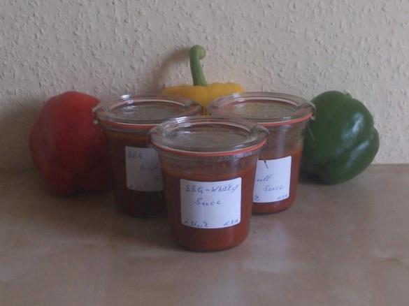BBQ Grill-Sauce mit Whiskey