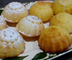 Leckere Zitronen-Orangen-Küchlein     (Variation von Zitronenkuchen (sehr saftig)