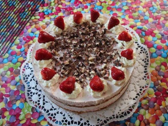 Jogurette - Torte / Yogurette - Torte mit Quark
