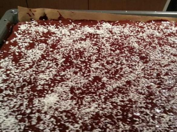 Schoko-Kick Nuss-Kuchen mit Schoko-Kokos-Glasur GLUTENFREI