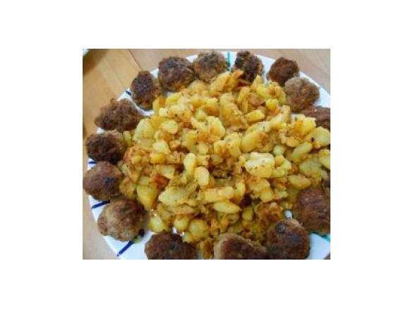 Frikadellen mit Zucchini