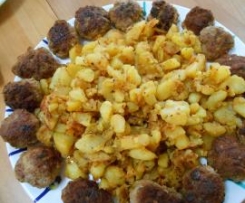 Frikadellen mit Zucchini