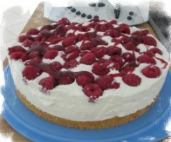 Joghurt- Himbeertorte 