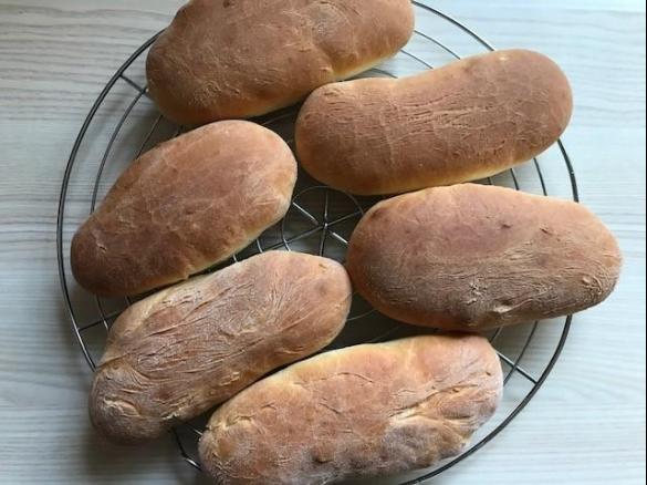 Hot Dog Brötchen - Amerikanische Buns