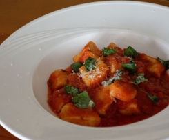 Selbst gemachte Gnocchi