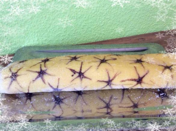 Sternen-Biskuit "Wintertraum"