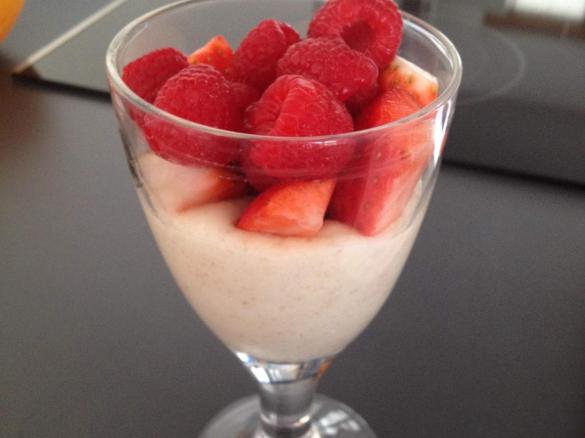 Grießbrei mit Beeren WW geeignet