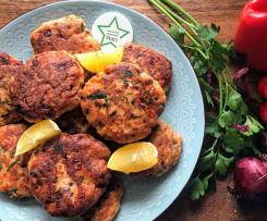 Räucherlachsfrikadellen