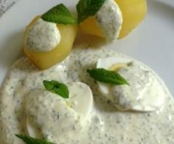 Grüne Sauce (Quark+Joghurt) ❤️+Pellkartoffeln + Ei