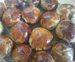 Schnelle Schokobrötchen