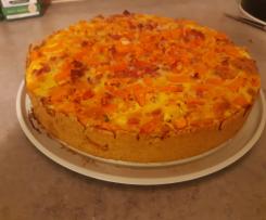 Kürbisquiche