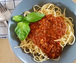 Schmecklecker Bolognese mit Hackfleisch - auch für Lasagne!