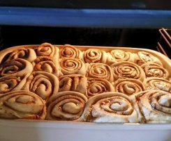 Sonja's Zimtschnecken mit Cream-Cheese-Frosting