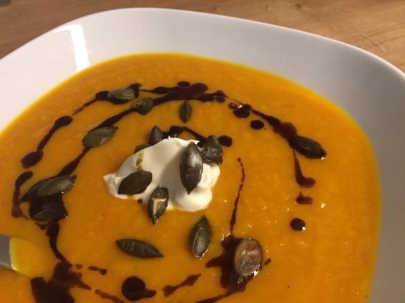 Kürbissuppe
