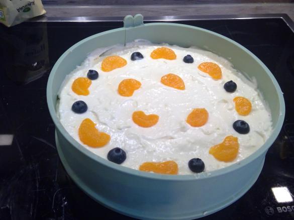 Frischkäsetorte ohne Backen