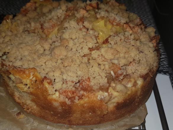 Apple Crumble Pie a lá Lena