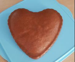 Pekannuss-Kuchen mit Amaretto-Zimt-Glasur (Eiweißverwertung)