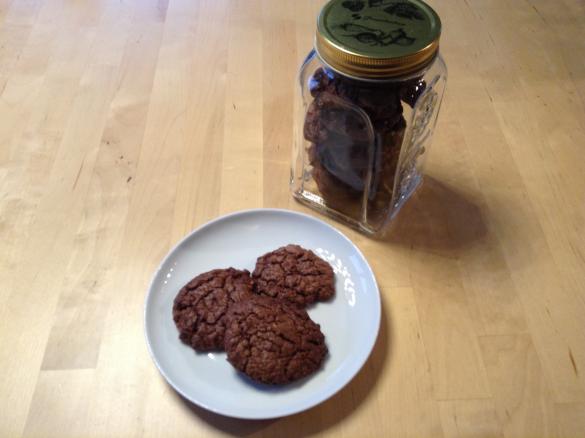 Schoko-Cookies mit Mandeln