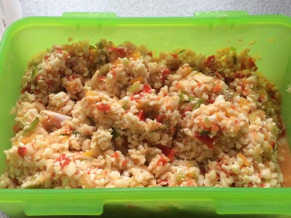 Blumenkohl-Salat lowcarb