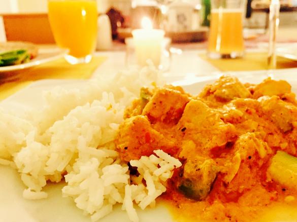 Fitness-Hähnchen-Curry Masala