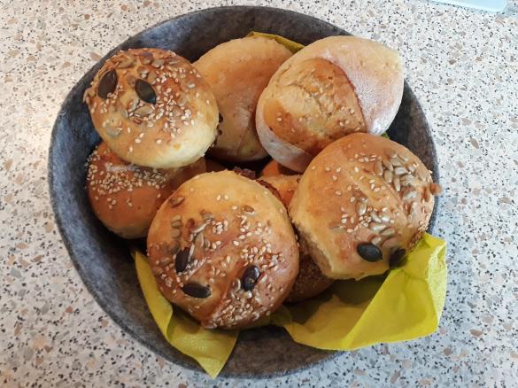 Dinkel Kartoffel Brötchen