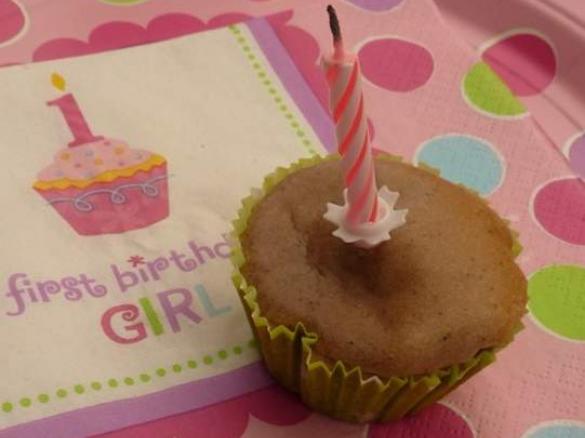 Erdbeer-Muffins für Babys 1. Geburtstag