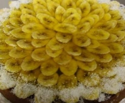 Karibische Bananentorte