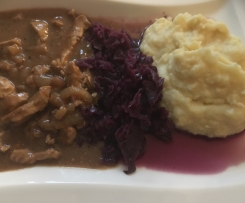 Sellerie-Kartoffel- Stampf