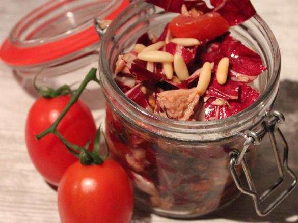 Roter Radicchio Salat