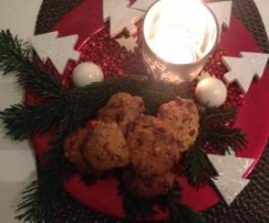 Weihnachtliche Karamell Cookies Super lecker