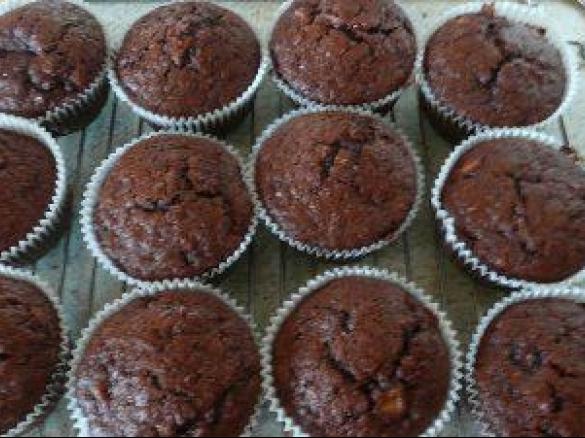 Schoko-Bananen-Muffins
