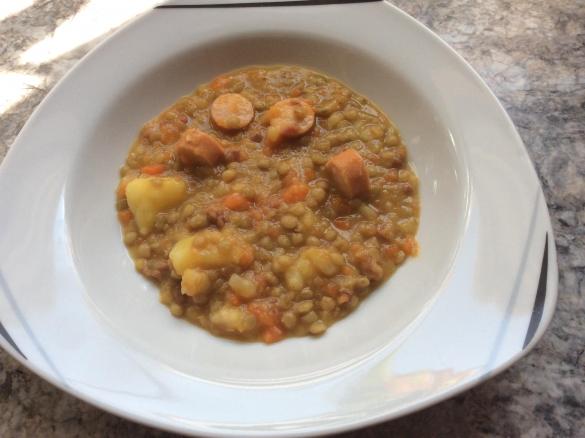 Linsensuppe