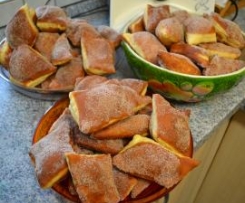 Fasnetsküchle, Krapfen, Scherben