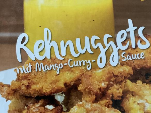 Rehnuggets mit Mango Curry Sauce (Nuggets)