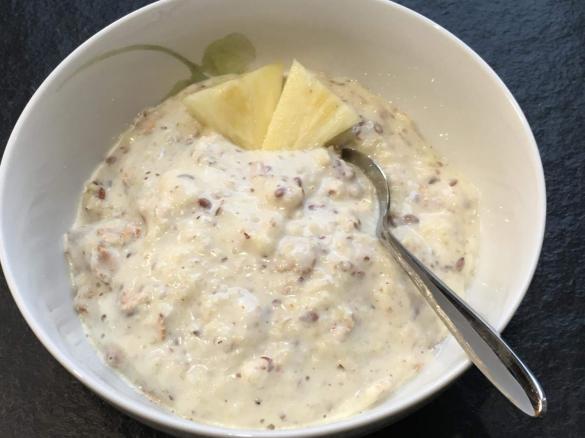 Exotisches Bircher Müsli (vegan)