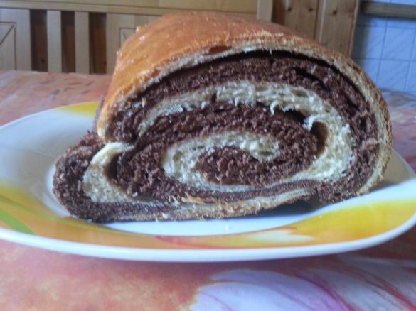 Schoko-Zimt-Rolle (von Slava)