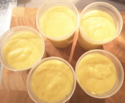 Mango-Bananen Grießbrei