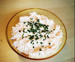Lachsaufstrich mit Ei