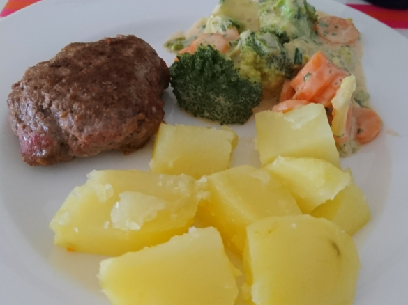 Gemischtes Rahmgemüse mit Kartoffeln