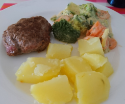 Gemischtes Rahmgemüse mit Kartoffeln